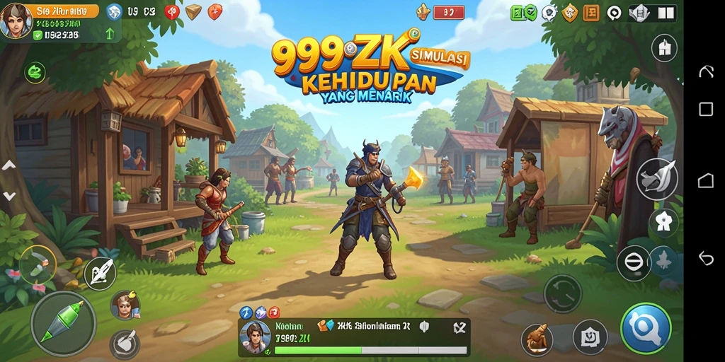 Menampilkan tampilan gameplay menakjubkan dari 999ZK.