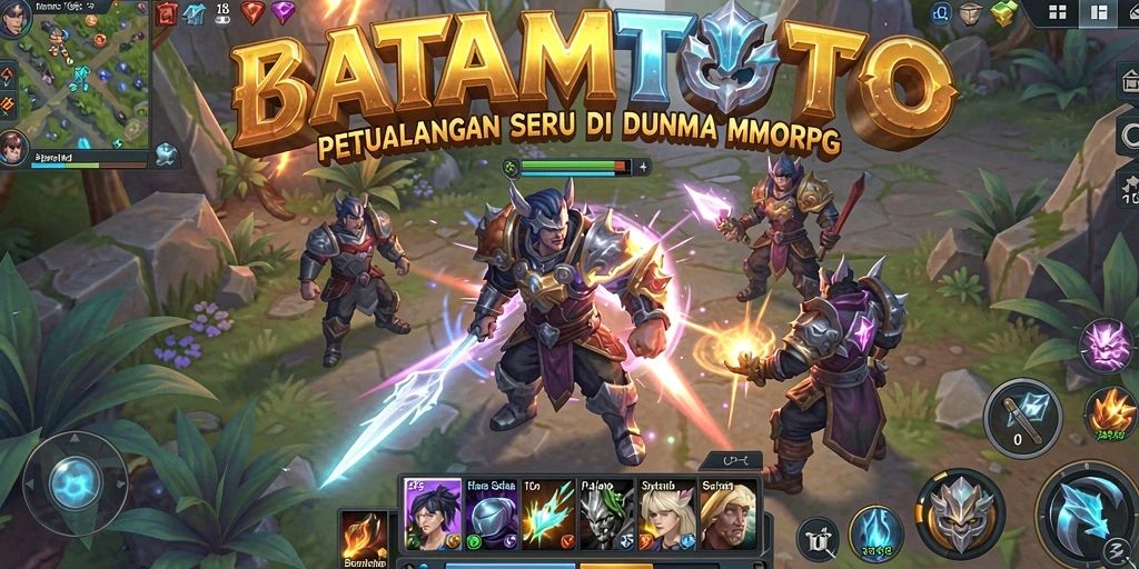 Tampilan gameplay BATAMTOTO yang menakjubkan dan seru.