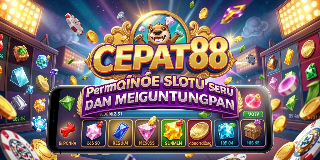 Tampilan gameplay CEPAT88 yang menarik dan penuh warna.