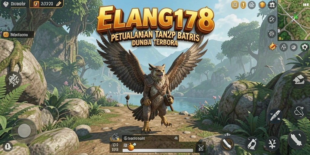 Tangkapan layar game ELANG178 menampilkan petualangan di dunia terbuka yang memukau.