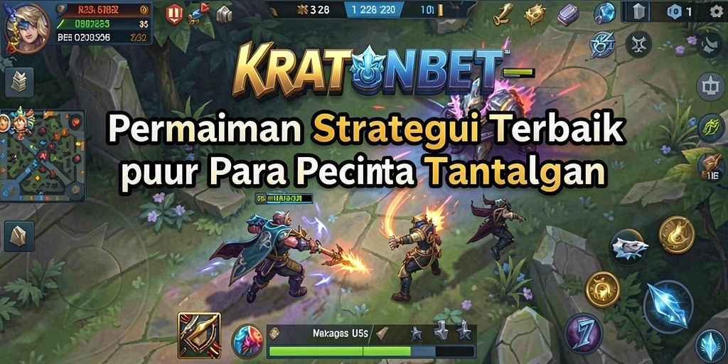 Tampilan gameplay KRATONBET yang seru dan penuh strategi.