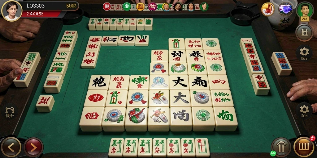 Screenshot gameplay Mahjong yang menampilkan tantangan dan keasyikan.