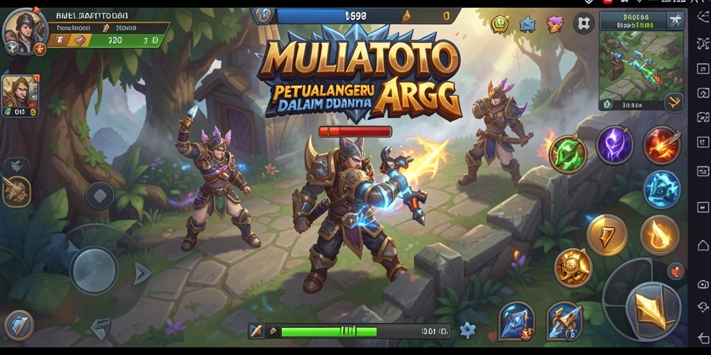 Tampilan gameplay seru dan menantang di MULIATOTO.