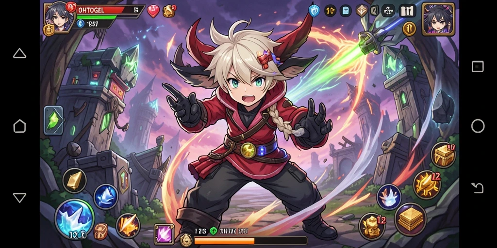 Gameplay OHTOGEL dengan karakter anime yang menawan.