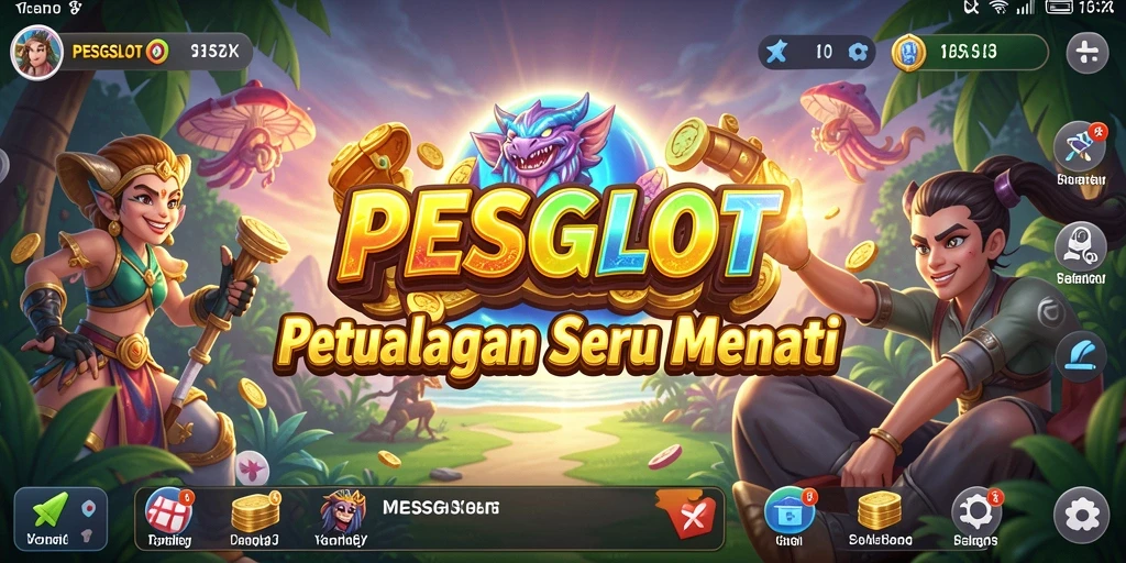 Gameplay seru di PESGSLOT dengan berbagai tantangan petualangan.