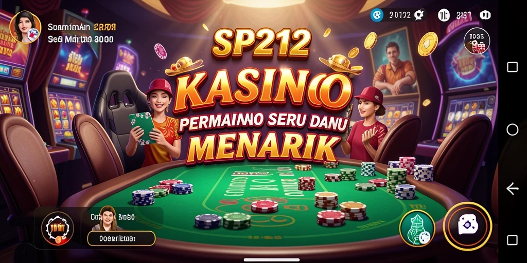 Screenshot SP212 menunjukkan gameplay kasino yang menarik dan mendebarkan.