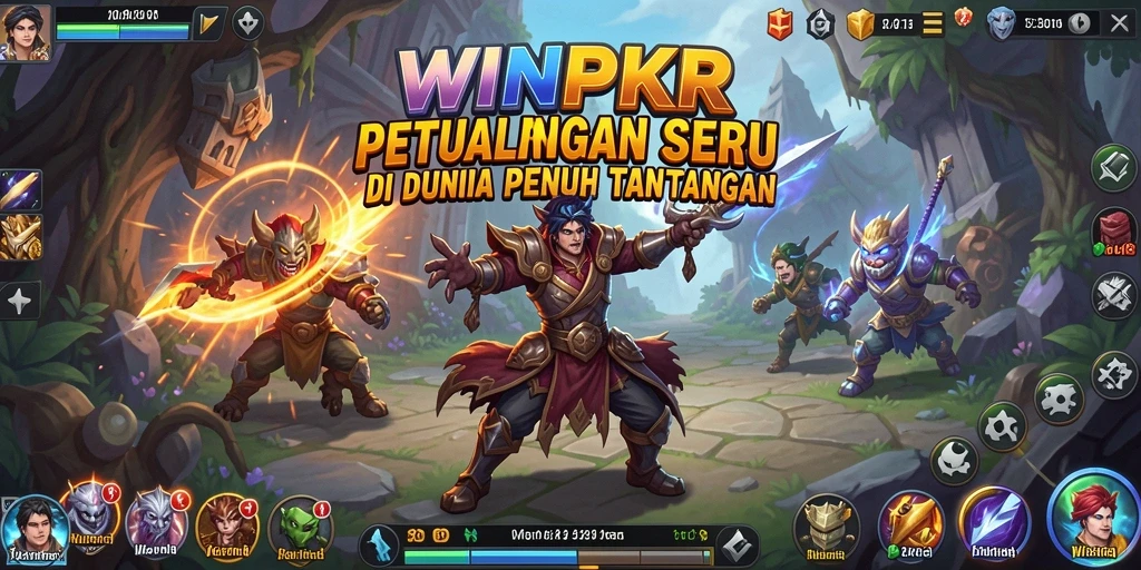 Screenshot gameplay WINPKR menampilkan petualangan yang mendebarkan dan grafis yang menarik.